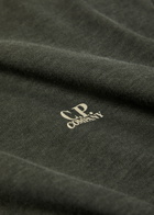 C.P. Company Logo-print Cotton T-shirt Dark Grey