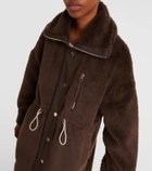 Varley Jones faux-shearling coat