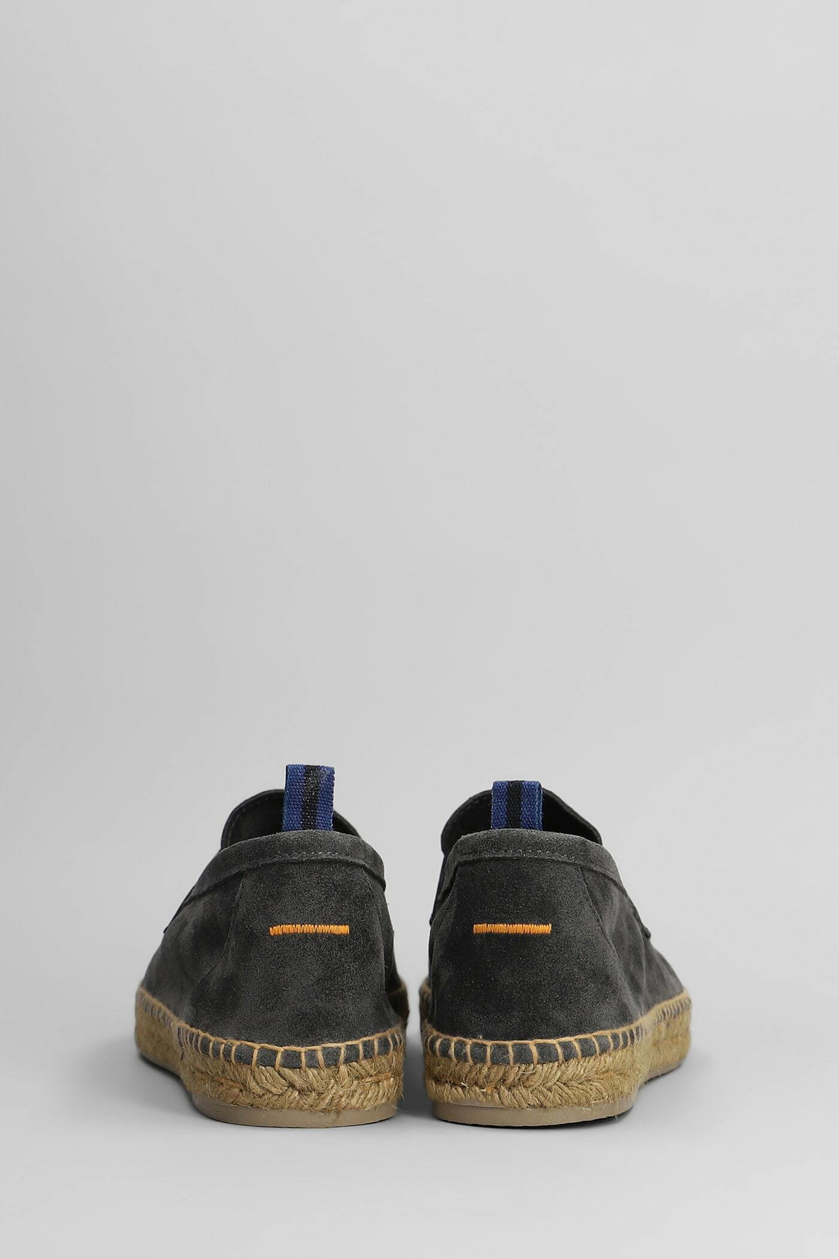 Castañer Nacho T-186 Espadrilles In Grey Suede
