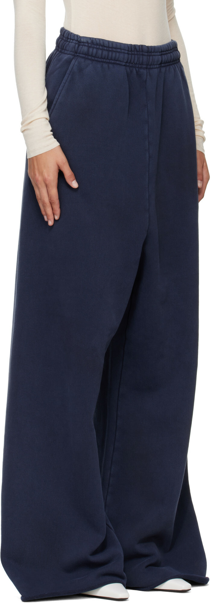 Entire Studios Navy Full Sweatpants