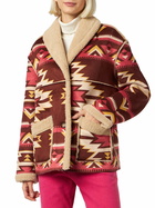 MC2 Saint Barth Woman Reversible Shearling Jacket