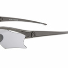 Le Specs x No Problemo Pluto Sunglasses in Silver Chrome/Smoke Tint 
