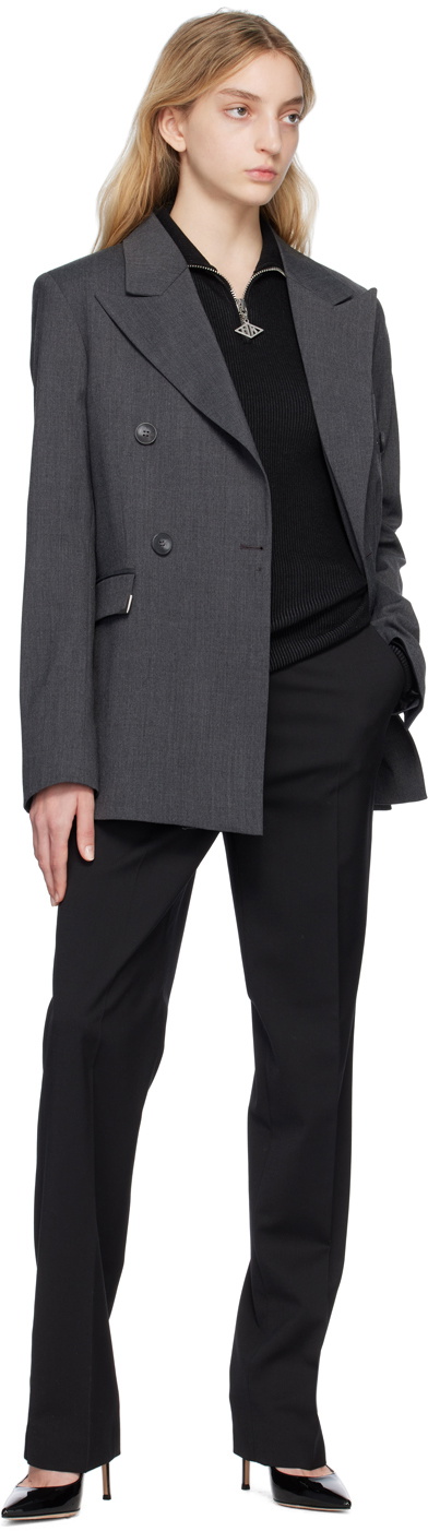 Han Kjobenhavn Black Half Zip Sweater