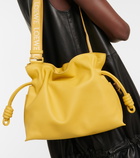 Loewe Flamenco leather clutch