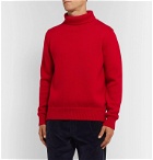 Connolly - Goodwood Merino Wool Rollneck Sweater - Red