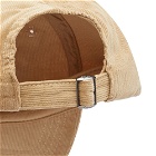 Wood Wood Men's Low Profile Cord Cap in Camel