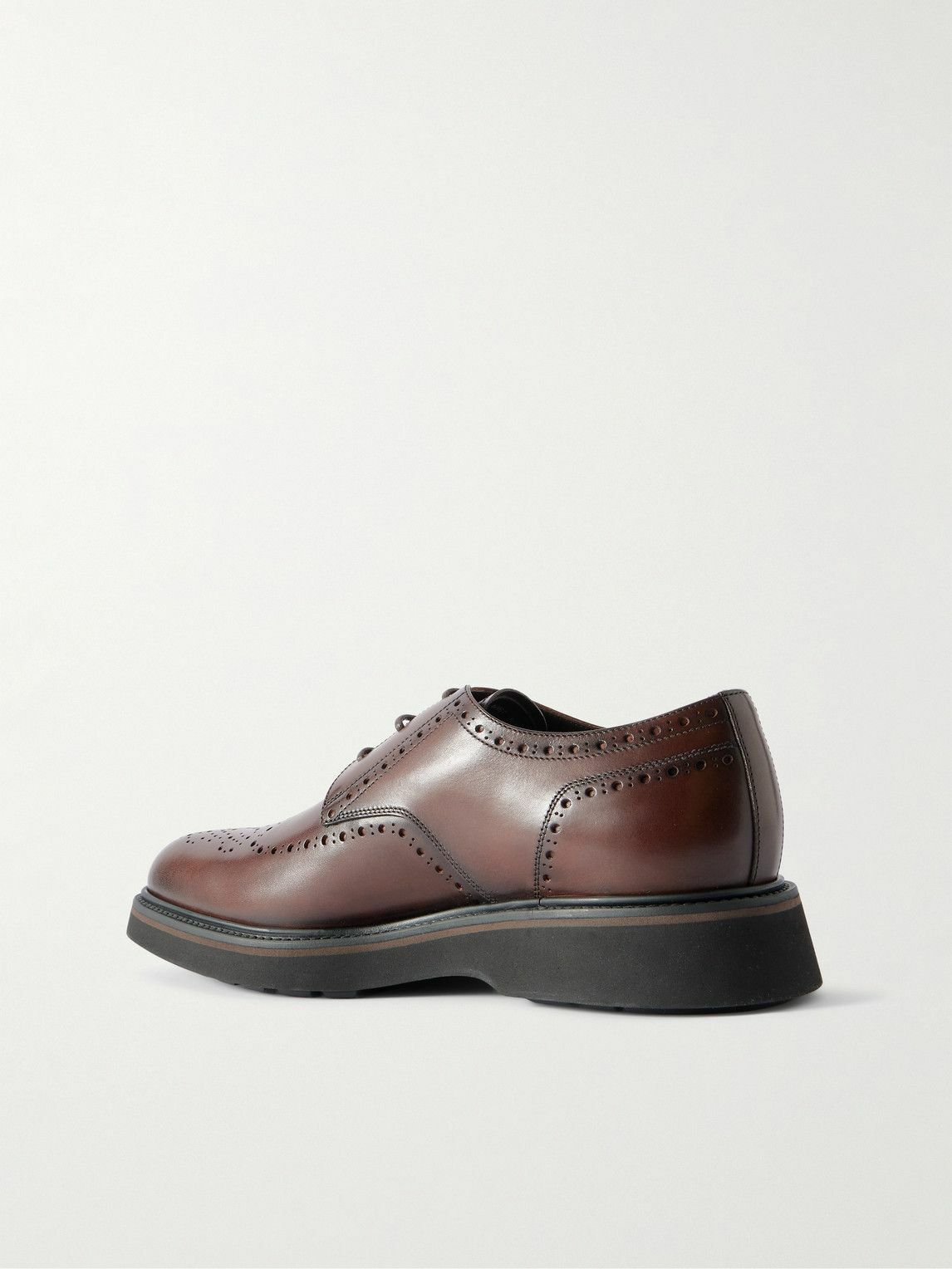 Berluti - Alessio Leather Brogues - Brown
