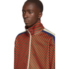 Gucci Red Allover Stripe Jacket