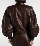 Saint Laurent Leather biker jacket