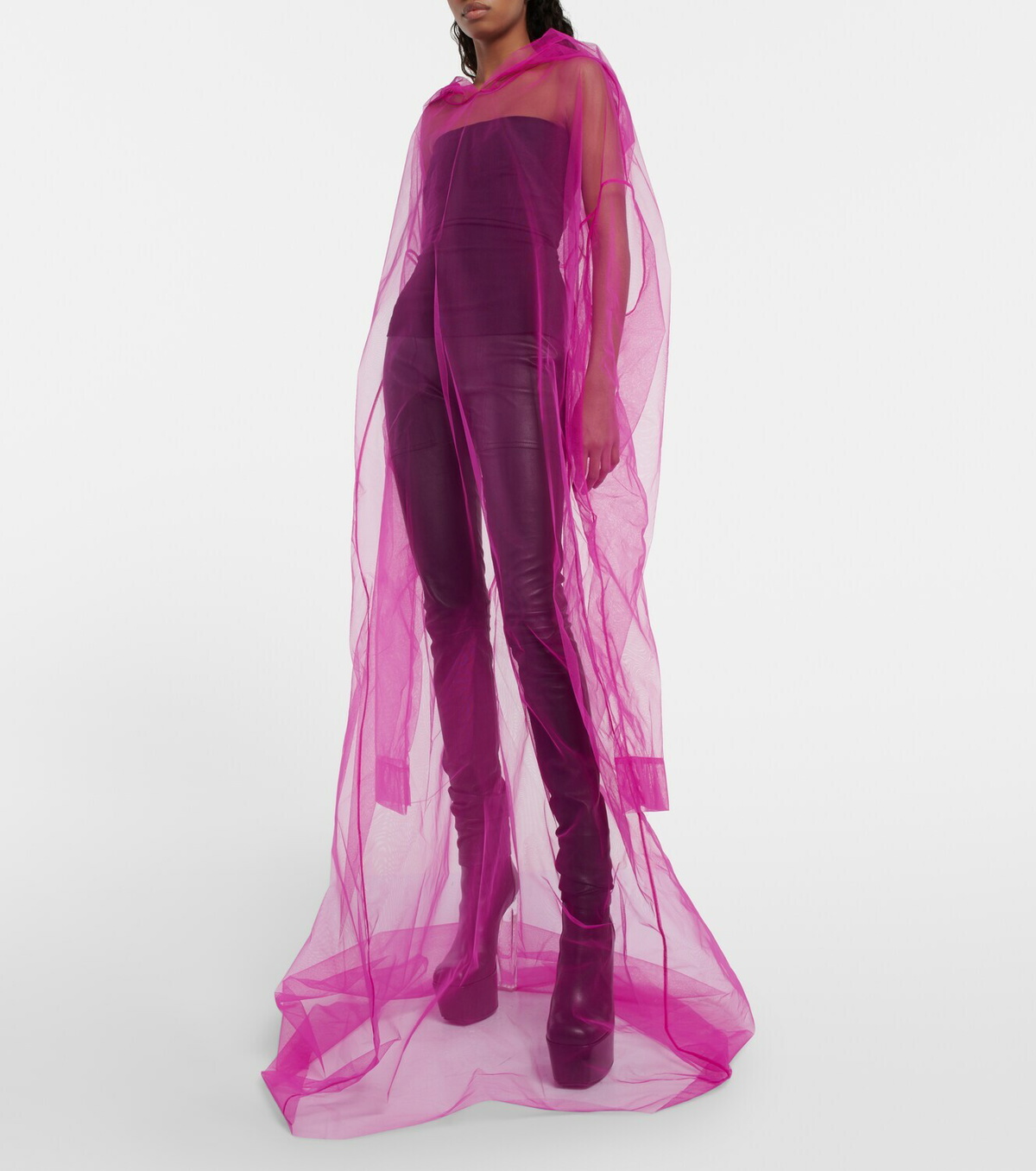 Rick Owens - Tulle maxi dress Rick Owens