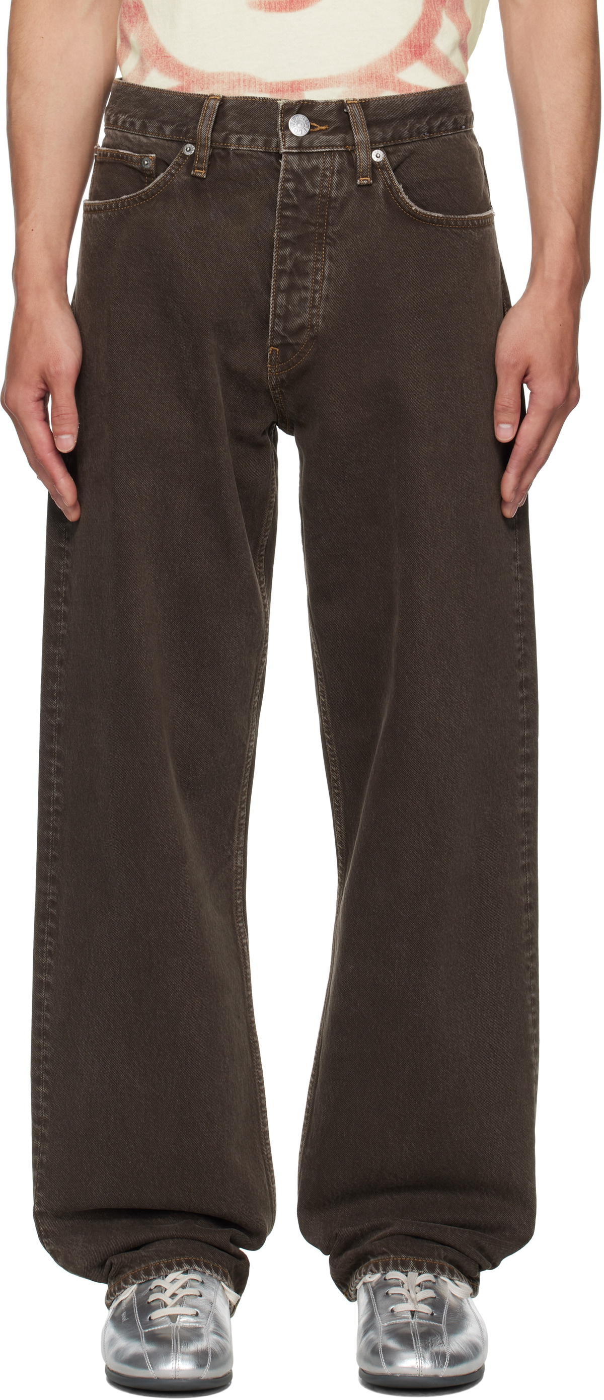 Sunflower Brown Loose Jeans Sunflower