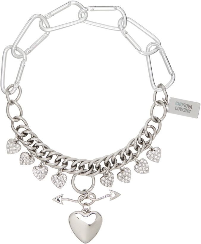 Photo: Chopova Lowena Lots Of Love Carabiner Necklace