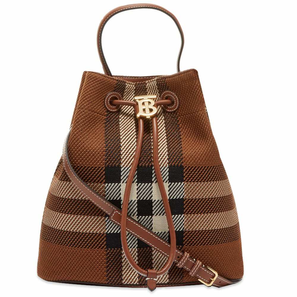 Burberry Drawstring Bucket Bag Burberry