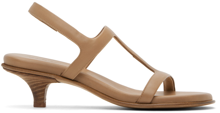 Marsèll Tan Ciglio Heeled Sandals Marsèll display picture 2