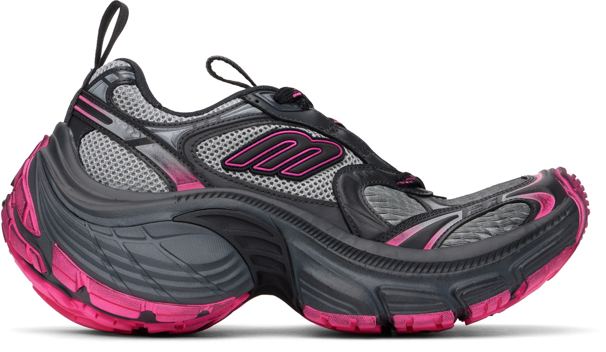 【関税込み】Balenciaga ブラック&ピンク 10XL スニーカー Balenciaga Black & Pink 10XL Sneakers Balenciaga