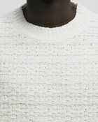 Axel Arigato Grid Sweater White Mens Pullover