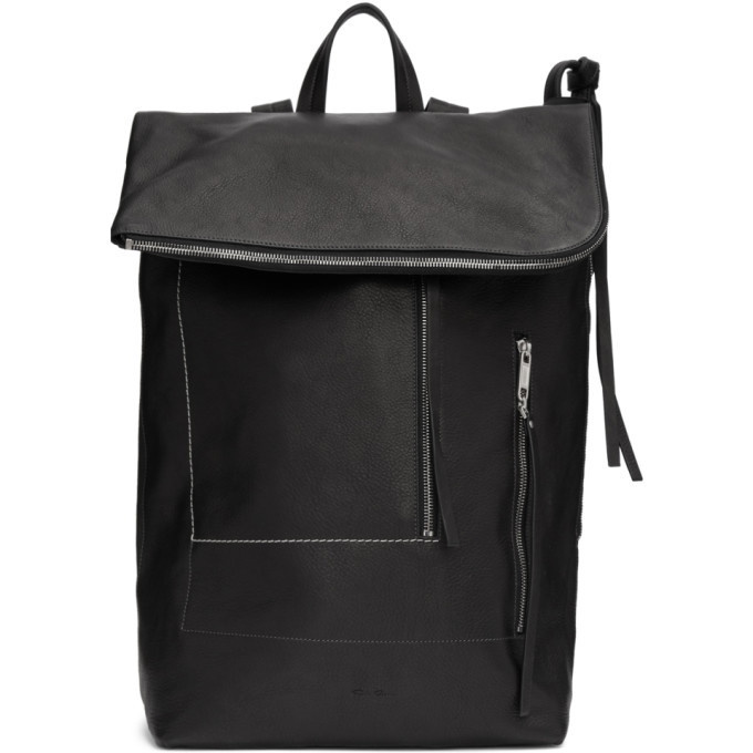 Photo: Rick Owens Black Tecuatl Duffle Backpack