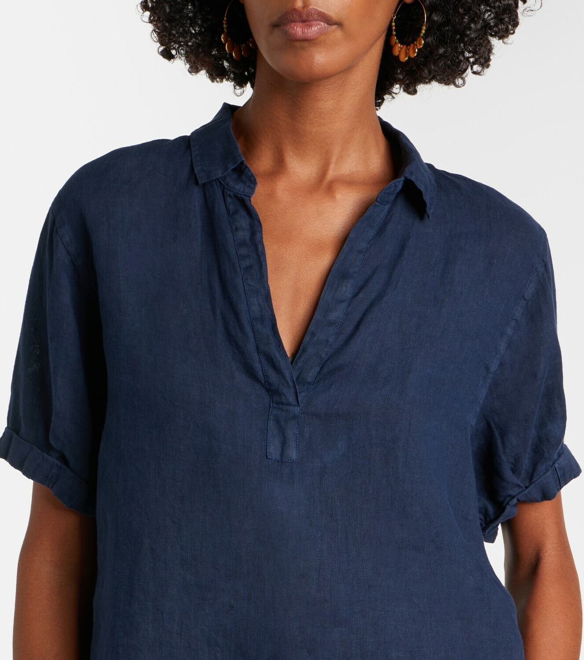 Velvet Vivica linen top