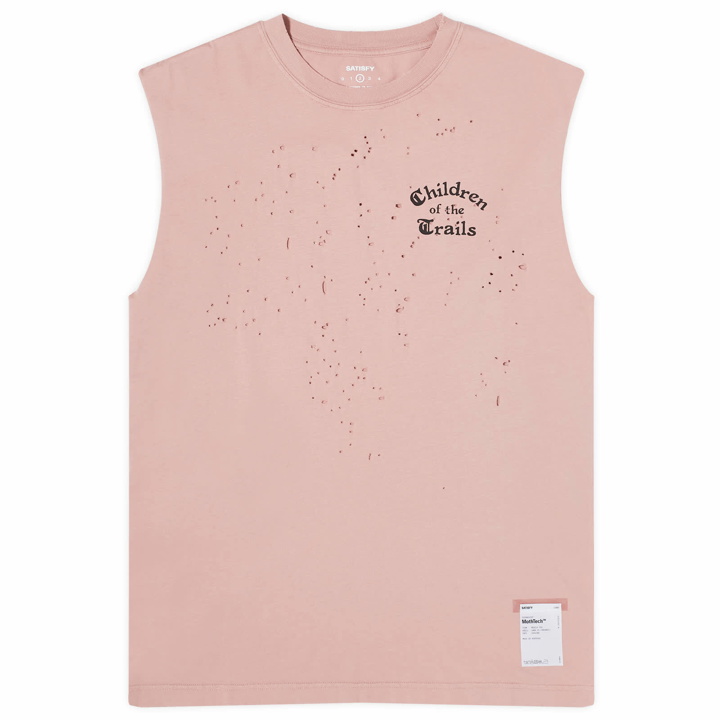 Photo: Satisfy Men's MothTech™ Muscle T-Shirt in Aged Ash Rose