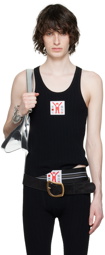 Walter Van Beirendonck Black Jock Tank Top