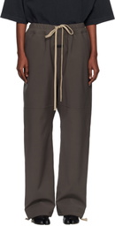 Fear of God Gray Split Knee Trousers