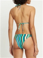 SIMON MILLER Bwai Striped Bikini Bottoms