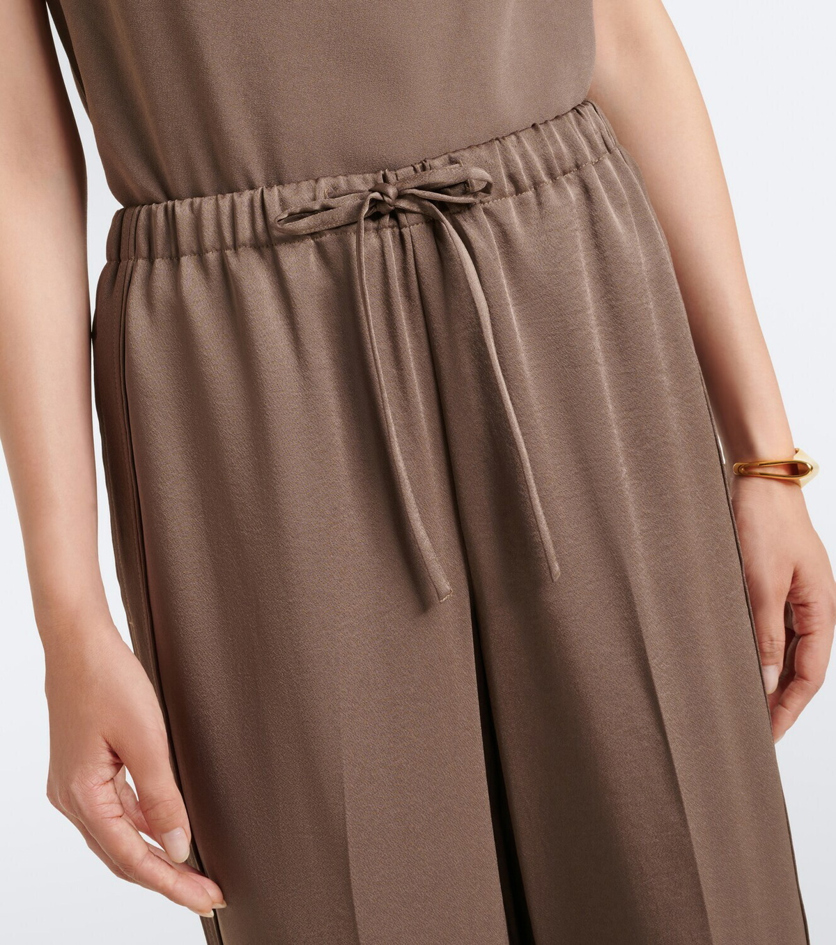 Vince Crêpe wide-leg pants