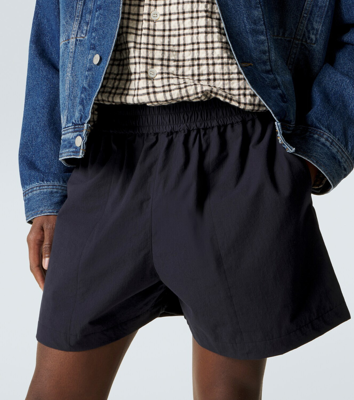 Studio Nicholson Elio cotton shorts