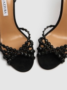 AQUAZZURA 105mm Tequila Suede Sandals