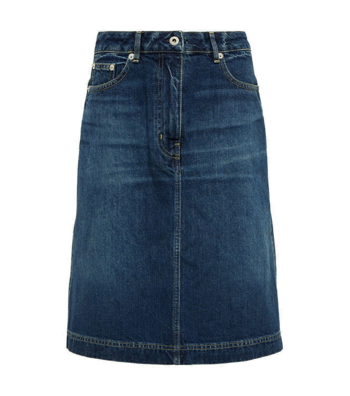 Kenzo - Denim midi skirt Kenzo