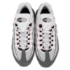 Nike Grey and Pink Air Max 95 Premium Sneakers