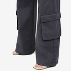 Represent Women's Fender Cargo Trousers in Steel Blue