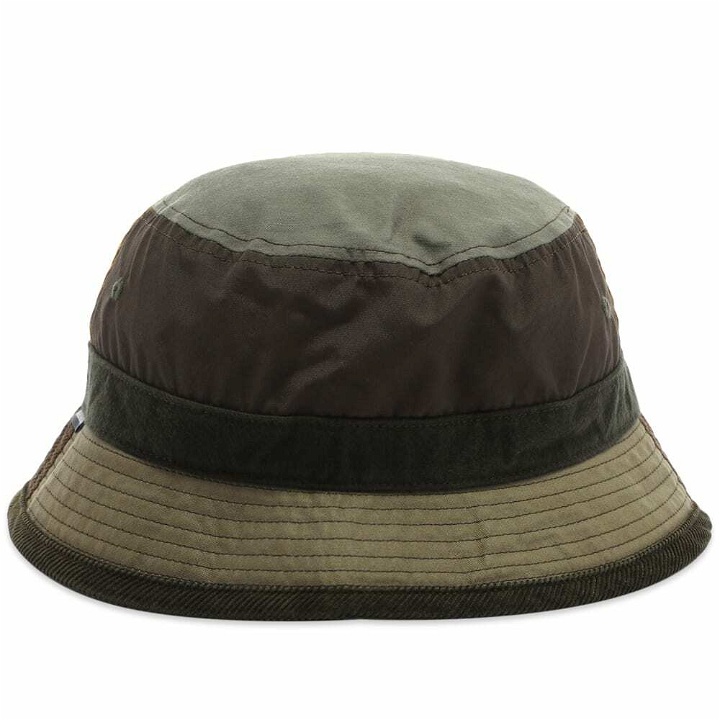 Photo: Neighborhood Men's Bucket Cord Hat in Olive Drab