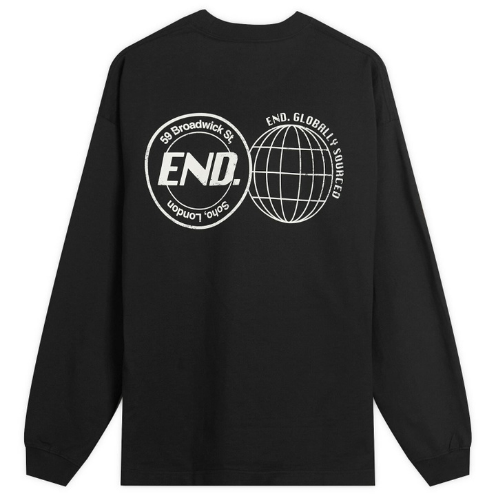 Photo: END. City Series 2.0 London Long Sleeve T-Shirt in Black