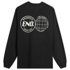 END. City Series 2.0 London Long Sleeve T-Shirt in Black