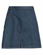 Re/done Womens Denim skirt in Blue