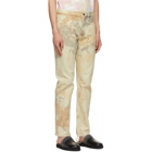 John Elliott Beige Dyed The Daze Jeans