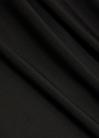 Max Mara Afoso Jersey Midi Wrap Skirt Black