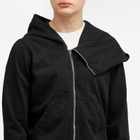 Rick Owens DRKSHDW Men's Mountain Hoodie in Black