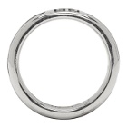 Givenchy Silver Double Row Band Ring
