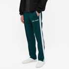 Palm Angels Men's Taped Track Pant in Green/White