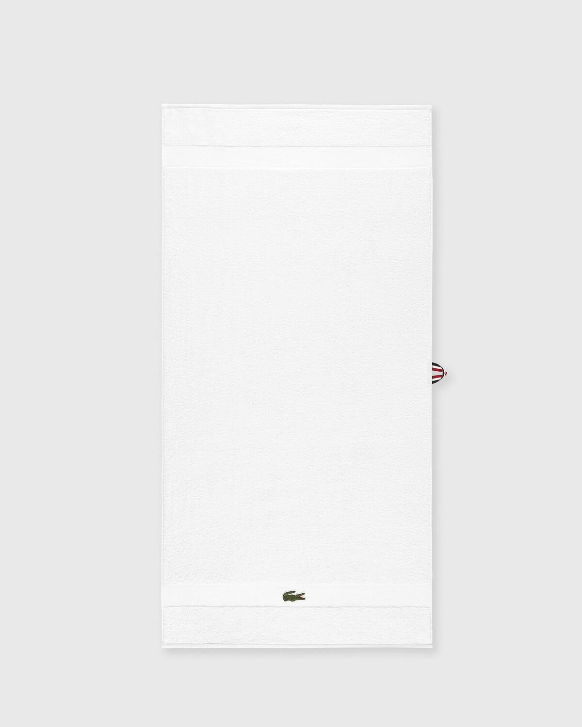 Lacoste Lcasual Towel 55 C Mx100 Cm White Bathing