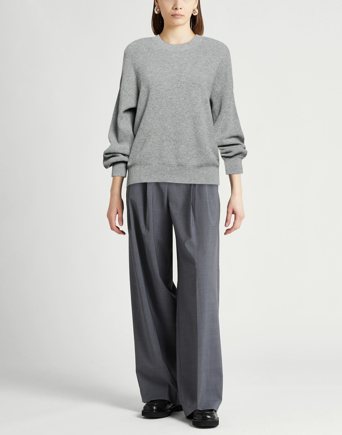 Annagreta Womens Sweater in Grey