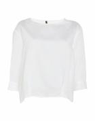 Manila Grace Womens Top in White