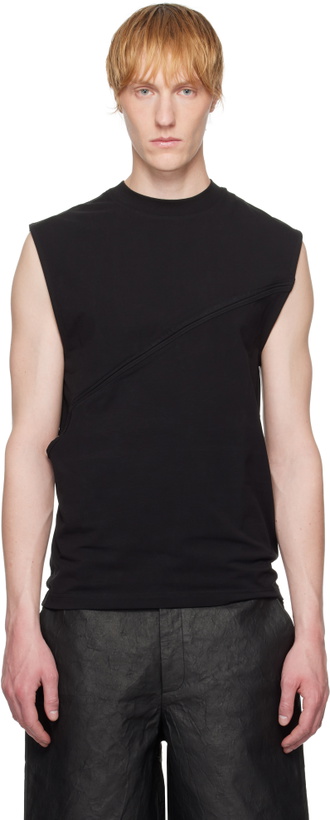 Photo: HELIOT EMIL Black Pleistos Tank Top
