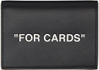 Off-White Black 'For Cards' Wallet