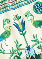 Lug Von Siga Maria Printed Linen Trousers Green