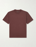 Loro Piana - Ray Cotton-Jersey T-Shirt - Burgundy