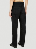 Helmut Lang - Panelled Jeans in Black