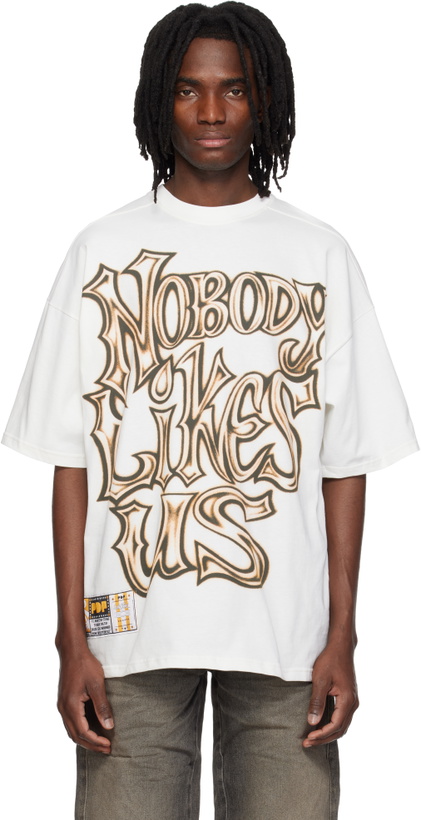 Photo: PDF White The Boy 'Nobody Like Us' T-shirt